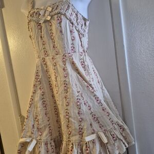 Floral Cream Sundress